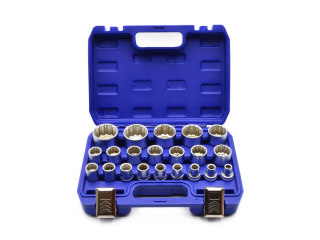 GEKO G13547 Hlavice nástrčné kľúče 21ks 8-36mm sada nástrčných hlavíc
