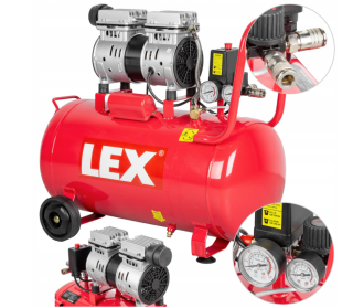 LEX LXAC50-21LO Kompresor bezolejový 50L 2,1kW 230V