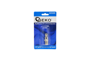 GEKO G03406 Pneumatická rýchlospojka konektor typu samec 1/4" vonkajší závit