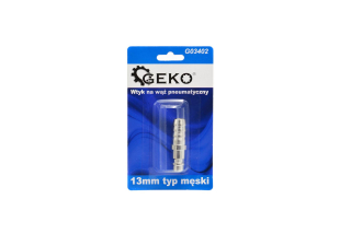 GEKO G03402 Konektor na pneumatickú hadicu 13 mm spojka adaptér samec