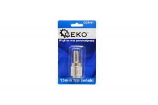 GEKO G03411 Konektor na pneumatickú hadicu 13 mm spojka adaptér samica