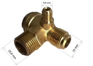 MAR-POL M806888 SPÄTNÝ VENTIL KOMPRESORU 50L /JN-30V/