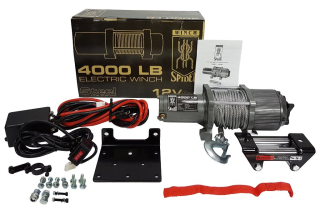 MAR-POL M80801 Kladkostroj, navijak akumulátorový 12V 1814kg, oceľové lano