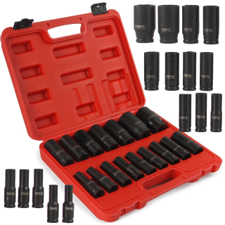 Mar-pol M58256 Nástrčné kľúče 1/2" 16ks 10-32MM