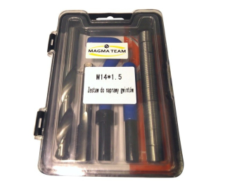 MAGMA M14x1,5 Náradie na opravu závitov SADA