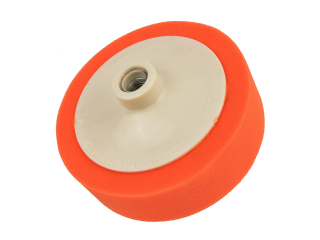 Geko G00326 Leštiaci kotúč špongia penová oranžová M14 150x45mm stredne tvrdá