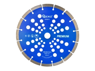 GEKO G78313 Diamantový kotúč na betón segmentový laser 230mm 10x22,2mm PREMIUM