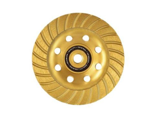 Geko H00121 Diamantový brúsny kotúč 125mm turbo M14 na brúsenie betónu