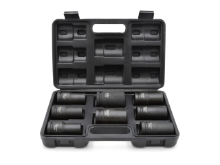 GEKO G10516 Sada príklepových nástrčných kľúčov hlavíc 3/4", 17 - 32mm 8ks