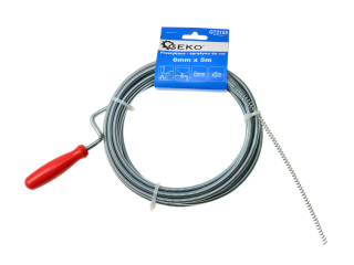 GEKO G73155 Čistič potrubia krtko kanalizačná pružina 6mm 5m