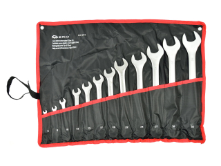 GEKO G11244 Očkoploché kľúče CrV 6-32mm 12ks