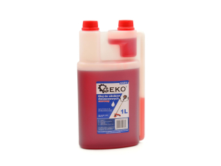 GEKO G82011 Olej pre dvojtaktné motory červený 1L