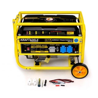 Kraft&Dele KD125 Elektrocentrála Generátor elektrického prúdu 3800W 12 / 230V AVR