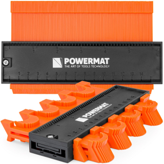 POWERMAT PM-GSK-6T Multifunkčná obrysová šablóna na kopírovanie tvarov 150mm 