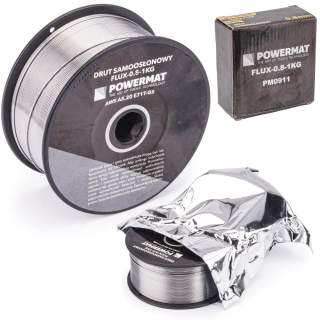 Powermat  FLUX-0.8-1KG Zvárací trubičkový drôt 0,8mm 1kg MIG na zváranie