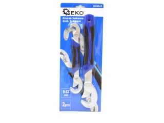 GEKO G00845 Hákové kľúče 2 kusy 9-32 mm na potrubie ventil