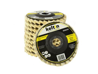 GEKO K00030 10ks Leštiaci kotúč filcový plstený 125 mm 22,2 mm SADA 10 ks