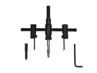 GEKO G30005 Nastaviteľný vykružovací vrták do dreva, sadrokartónu 30 -120mm