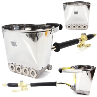KraftDele KD10346 Pneumatická omietačka, omietkovač na omietku vápno 3,5L