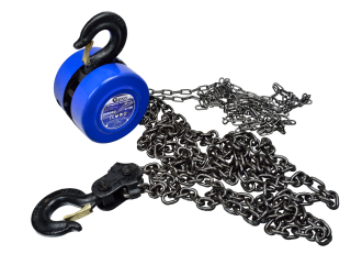 Geko G01095 1T Ručný reťazový navijak 1000kg reťaz 3m kladkostroj PREMIUM oceľ