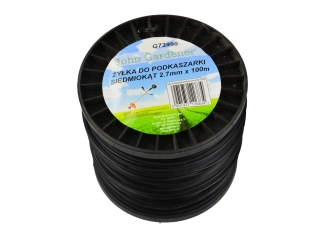 GEKO G73990 NÁHRADNÁ STRUNA DO KROVINOREZU / VYŽÍNAČA 7-UHOLNÍK 2,7mmx100m