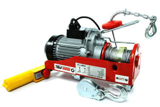MAR-POL M80791 ELEKTRICKÝ LANOVÝ NAVIJAK kladkostroj 400 / 800kg 230V