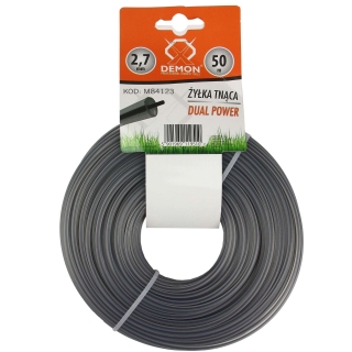 Marpol M84123 Zosilnená struna pre krovinorez, vyžínač 2,7mm x 50m