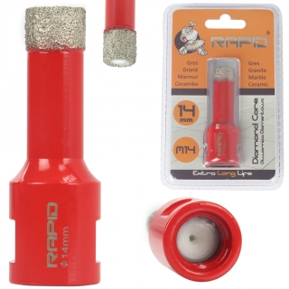 MAR-POL M22754 Diamantový vrták vykružovák ⌀14mm M14 Rapid