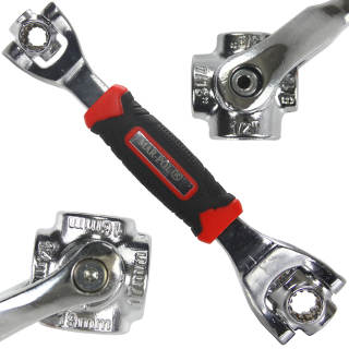 Mar-pol M55310 Rotačný univerzálny kľúč 8-19 mm
