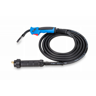 Powermat MB-15AK Zvárací kábel do zváračky 5m MIG MAG EURO držiak s hubicami
