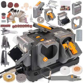 Powermat PM-OWF-200T Multifunkčná elektrická ostrička vrtáky nožnice dláta 200W