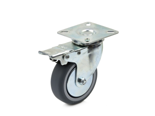 GEKO G71513 Otočné koliesko s brzdou koleso 75mm PP