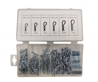 MAGMA SC-150 Sada poistných závlačiek 150ks pružinové závlačky piny spony