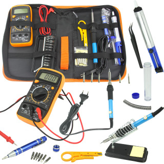 MAR-POL M79345 60W Spájkovačka multimeter odsávačka spájka príslušenstvo