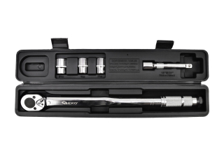GEKO G10064 Momentový kľúč 1/2" 28-210Nm nástrčné hlavice predĺženie
