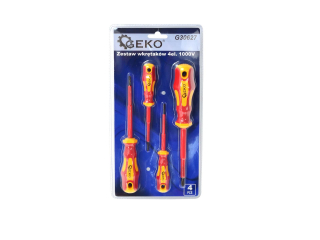 GEKO G30627 Sada elektrikárskych skrutkovačov 4ks 1000V