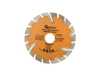 Geko G00224 Diamantový kotúč na betón segmentový 115mm 22,2mm