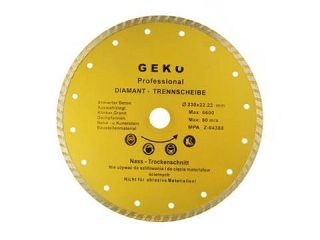Geko G00264 Diamantový kotúč na betón 230 mm turbo