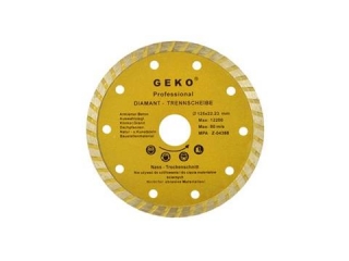 Geko G00261 Diamantový kotúč na betón turbo 125mm