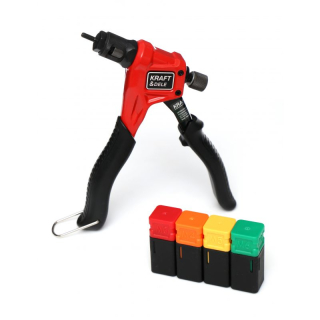 Kraft&Dele KD10551 Ručné nitovacie kliešte, nitovnica, nitovačka 200mm M3 - M6