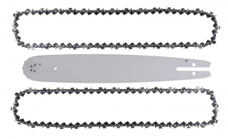 MAX 14" 3/8 VODIACA LIŠTA na pílu 14" 3/8 50 35cm + 2x reťaz 50 zubov