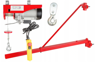 EuroCraft HJ207 LANOVÝ ELEKTRICKÝ NAVIJAK 2000W kladkostroj zdvihák 250/1100mm 800kg