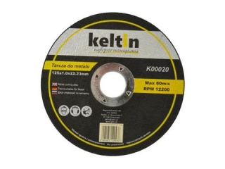 KELTIN K00020 KOTÚČ NA KOV železo 125mm 1,0mm 22,23mm SADA 25ks