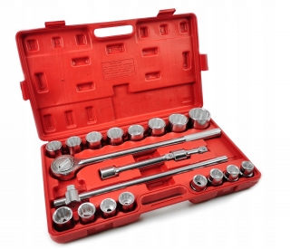 MAR-POL M58253 Nástrčné kľúče 3/4" 19-50 mm 21ks