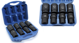 MAR-POL M58262A Rázové nástrčné hlavice 1" 17-33 mm 8 kusov BJC