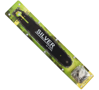 SILVER S11140 Vodiaca lišta na pílu + 2 reťaze 3/8, 14" 35cm 050 50