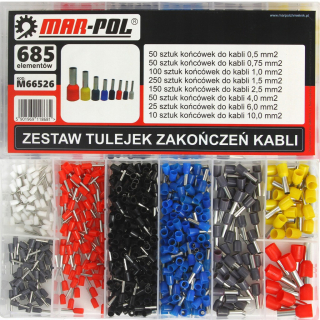 MAR-POL M66526 Konektory na káble 685ks