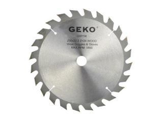 GEKO G00138 Pílový kotúč na drevo 230x22x24T