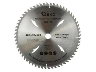 GEKO G00161 Kotúč na drevo 400mm 60T
