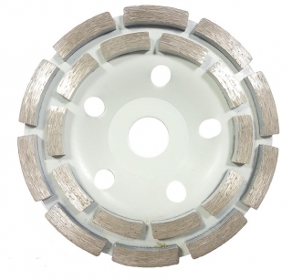MAR-POL M08783 Diamantový kotúč pre brúsenie betónu / segmentový, 125mmx5mm